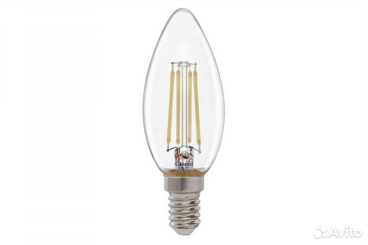 Лампы General LED glden-CS-12-230-E14-2700 свеча
