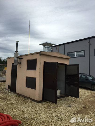 Майнинг отель на газовой генерации 175 квт