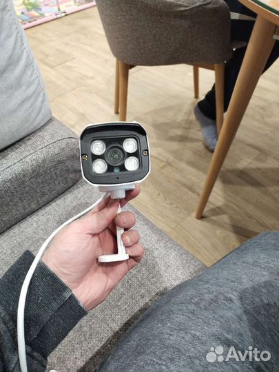 Комплект видеонаблюдения 4 камеры