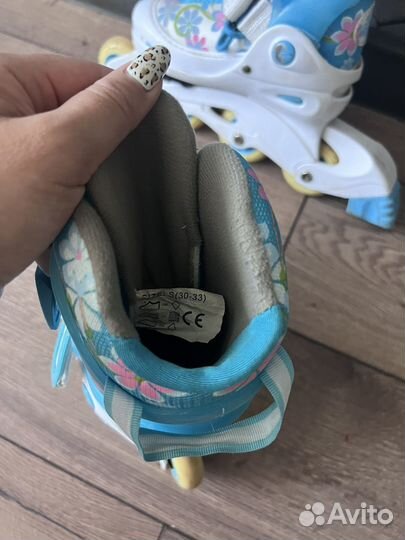 Детские раздвижные ролики 30 33