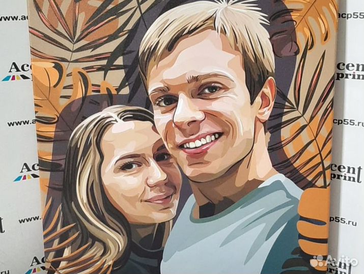 Печать на холсте / Фото, портреты, картины