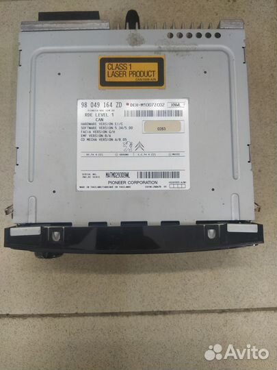 Магнитола Ситроен C-Elysee