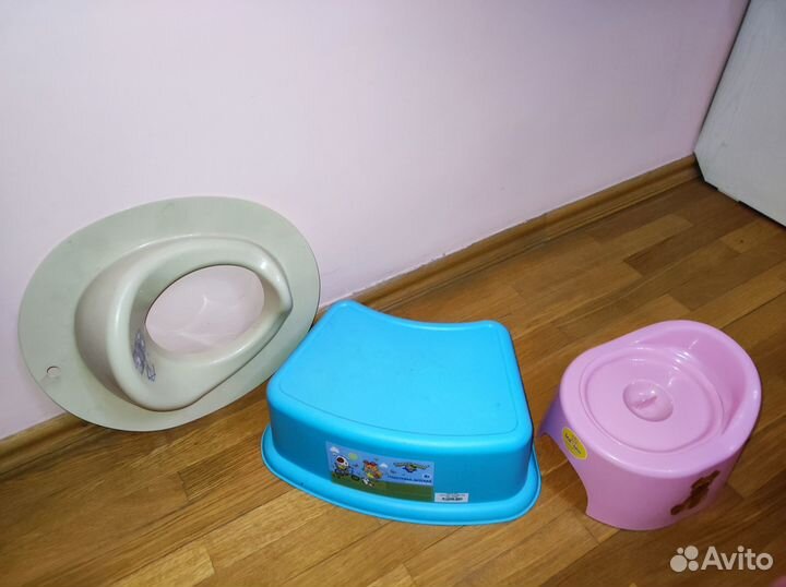 Горшок детский, подставка, накладка на унитаз