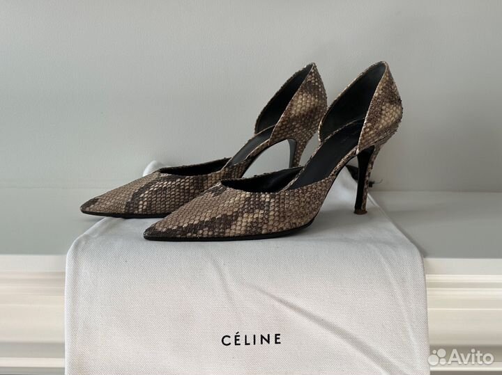 Туфли женские OLD celine 38,5 р