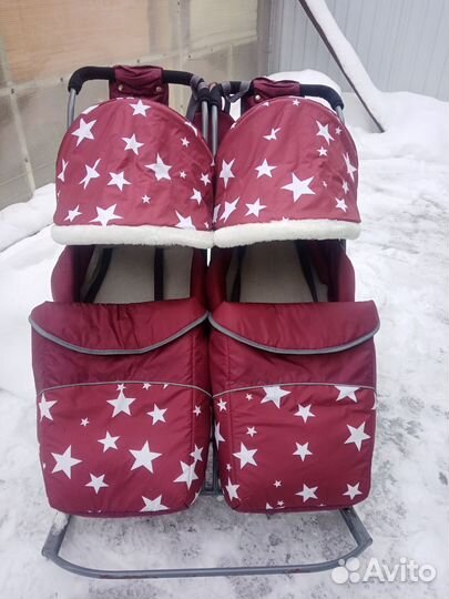 Санки для двойни