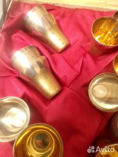 Набор стопок берёзка Мельхиор 12 штук