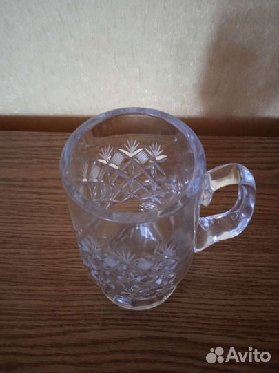 Хрусталь СССР: кружки, стаканы