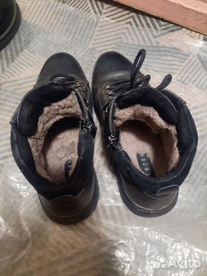 Зимняя мужская обувь бу