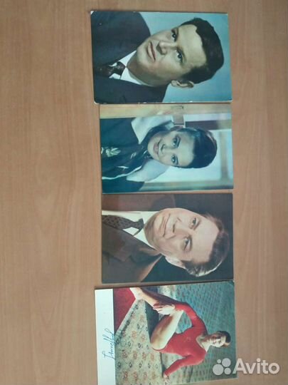 Открытки, артисты СССР