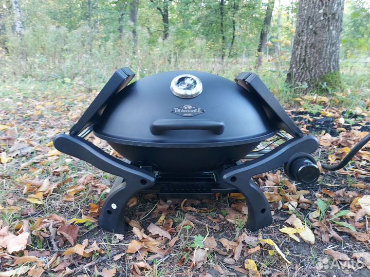 Гриль газовый 1 горелка нерж./решётки чугун/ титан