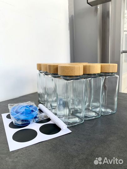 Набор баночек для специй