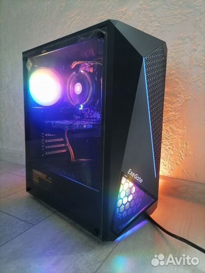 Игровой пк ryzen cs2 wot rust тарков gta5 gtx1650