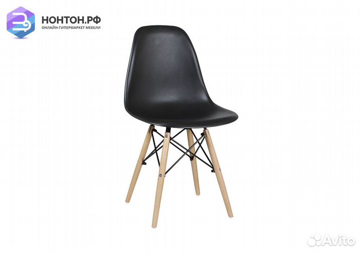 Стул обеденный Eames DSW черный
