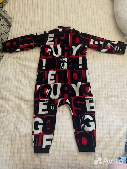 Флисовый комбинезон 92