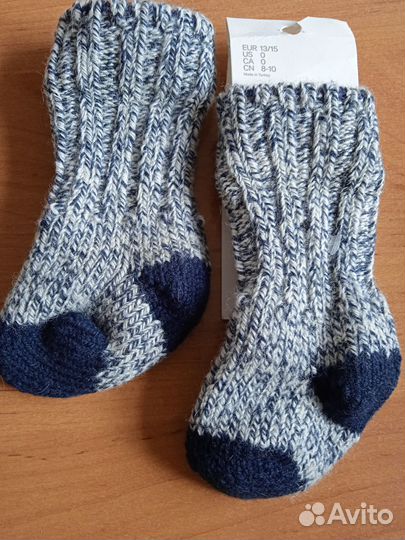 Носки детские шерстяные