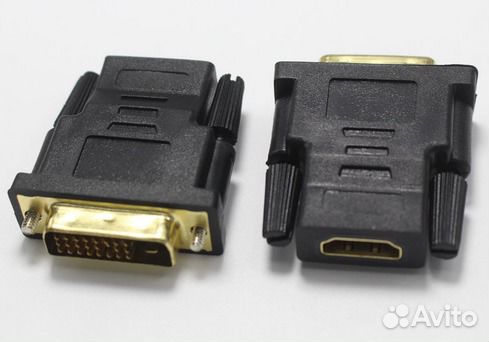 Адаптер конвертер с hdmi на VGA. Переходники с DVI