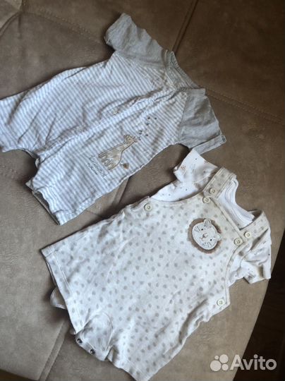 Боди для девочки 62 68