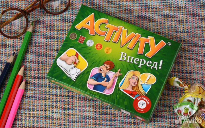 Игра настольная Piatnik Activity. Вперед