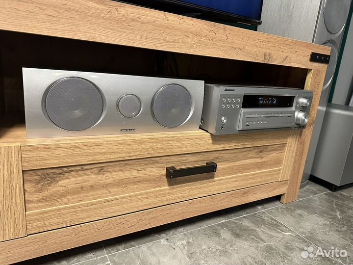 Комплект ресивер Pioneer+ 5 колонок + сабвуфер