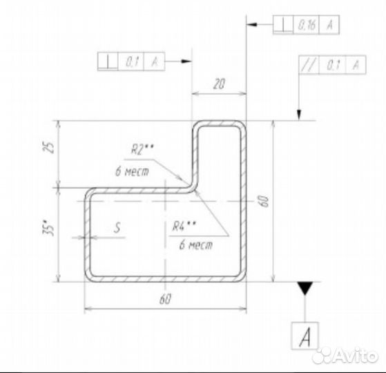 Труба для каркаса ворот