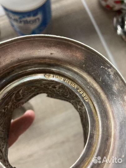 Подстаканники СССР мельхиоровый