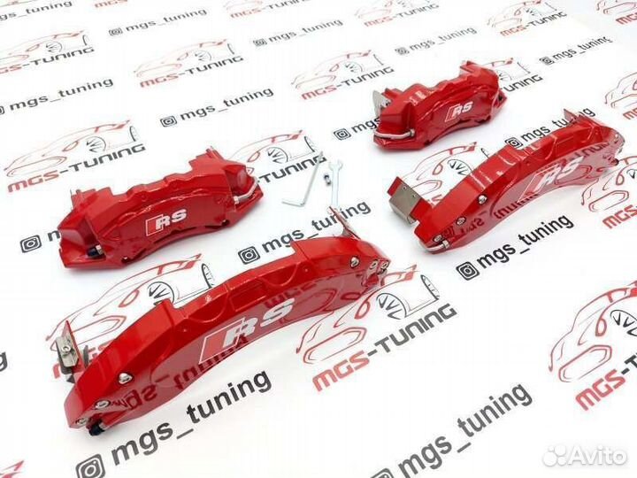 Накладки суппортов RS металл Audi A7 4K 2018+