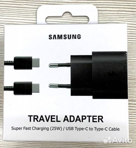 Samsung блок зарядки 25W с кабелем Type-C OR
