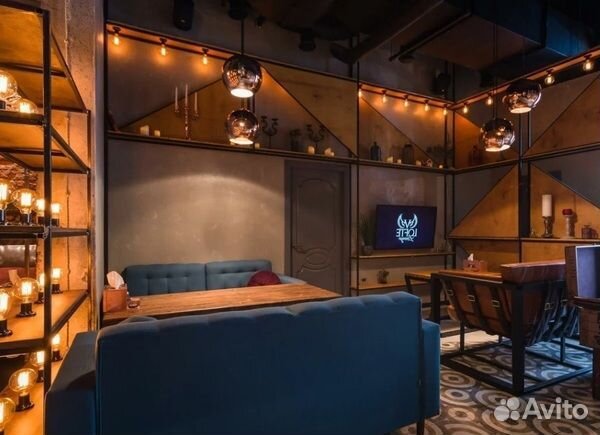 Готовая премиальная кальянная lounge бар