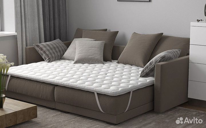 Матрас топер на диван и кровать