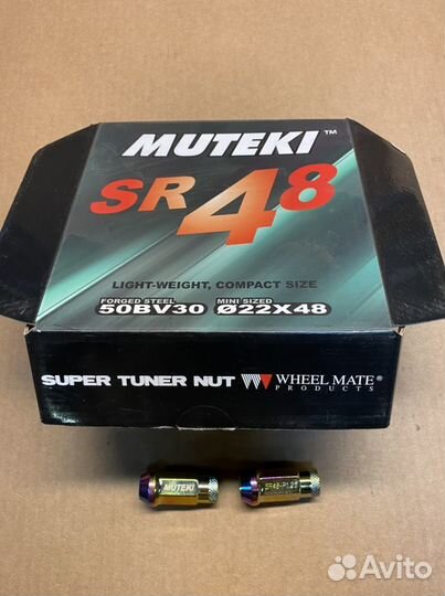 Колесные гайки 12х1.25 Muteki SR48