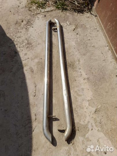 Защита порогов Рено Дастер(пороги)