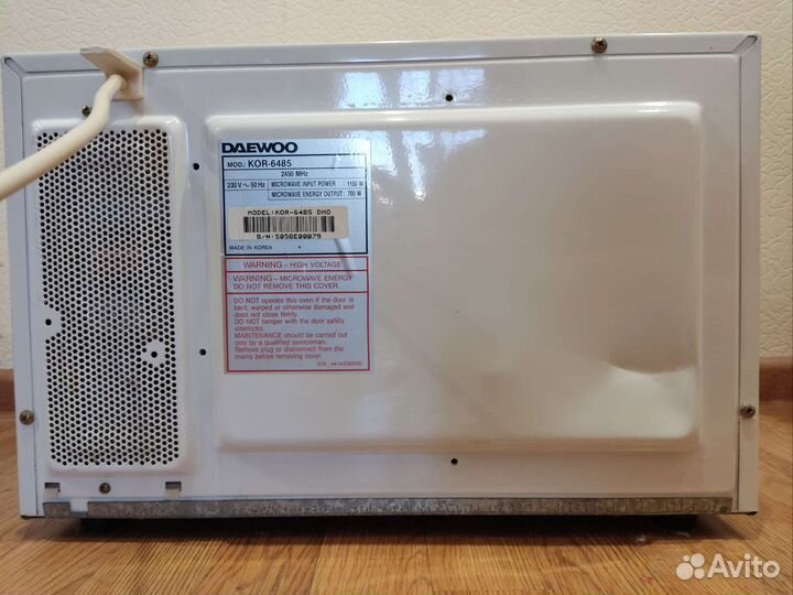 Микроволновая печь daewoo