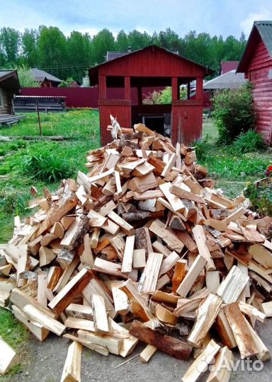 Дрова Береза с доставкой в Выборге