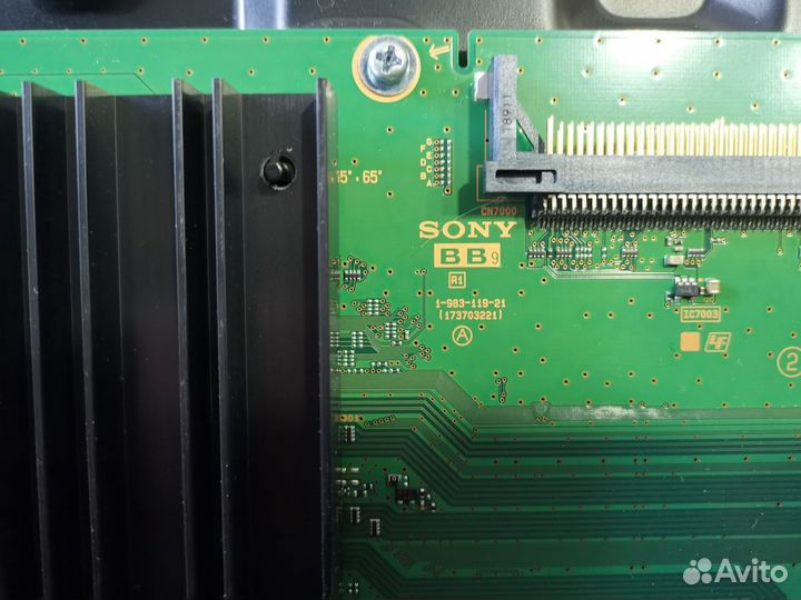 Телевизор Sony KD-55XF7005 (Разбор)(По запчастям)