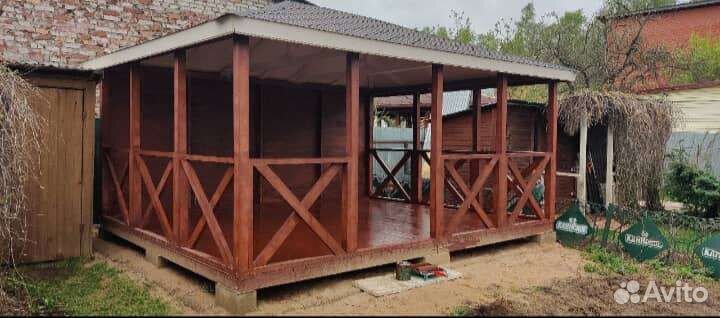 Беседка для дачи