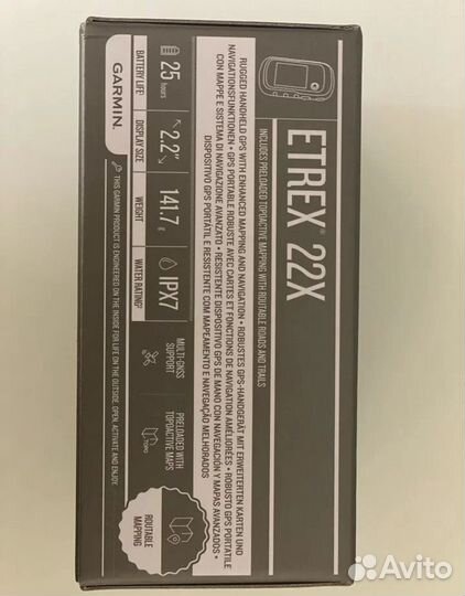 Навигатор Garmin Etrex 22