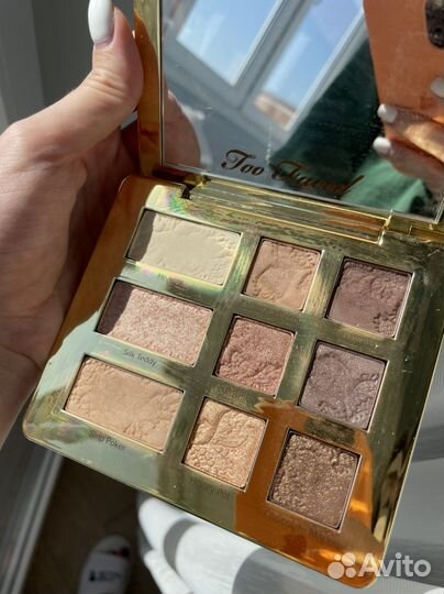 Палетка теней too faced оригинал