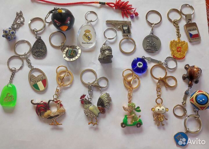 Брелки из разных стран