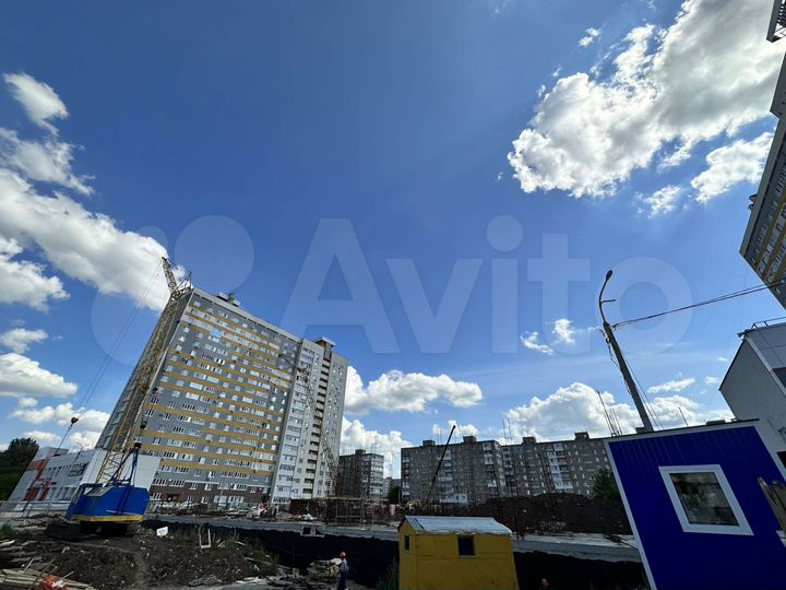 2-к. квартира, 51,4 м², 17/18 эт.