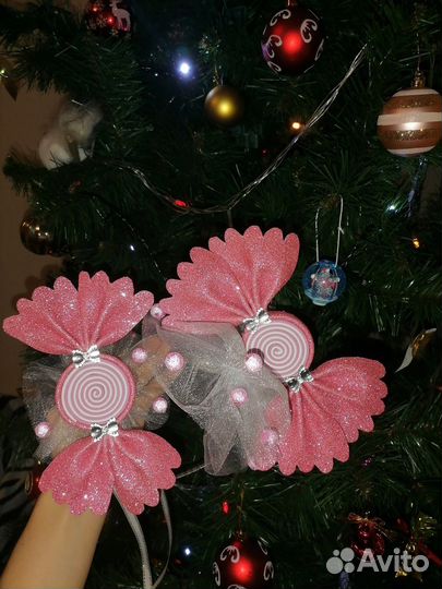 Заколка конфетка