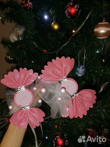 Заколка конфетка