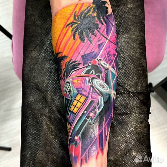 Тату мастер Александр Лука