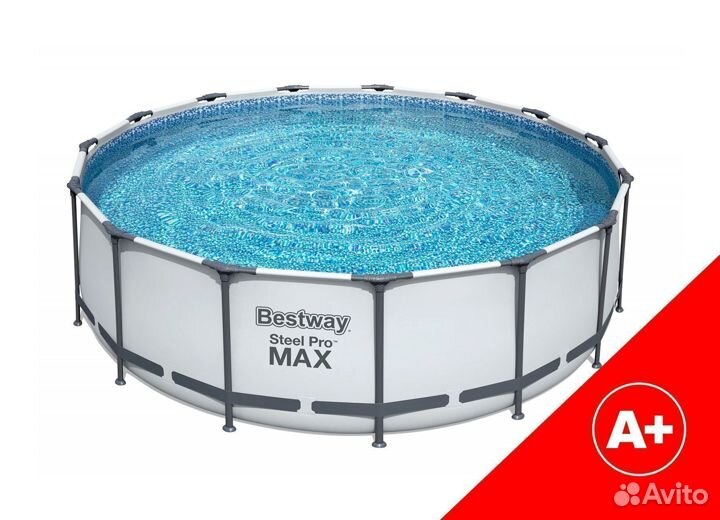 Бассейн Bestway 457х122 Максимальная комплектация