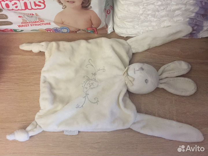 Игрушка комфортер зайка