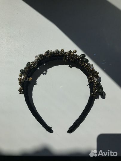 Ободок с камнями, ободок zara