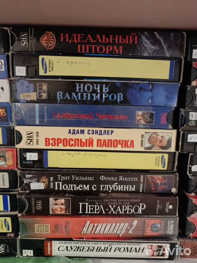 Кассеты vhs фильмы