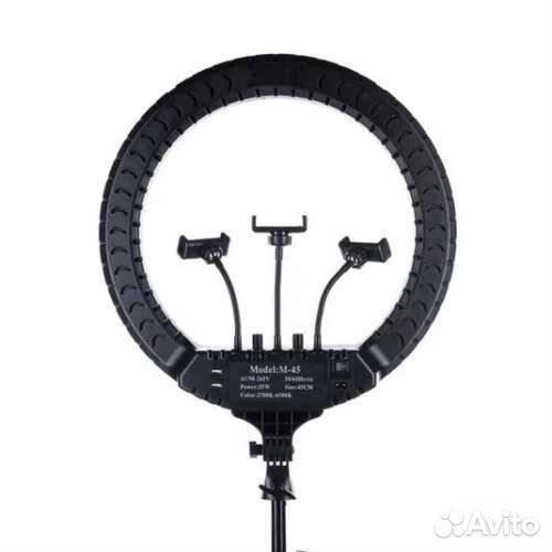 Кольцевая лампа 45см на штативе(RL-18)