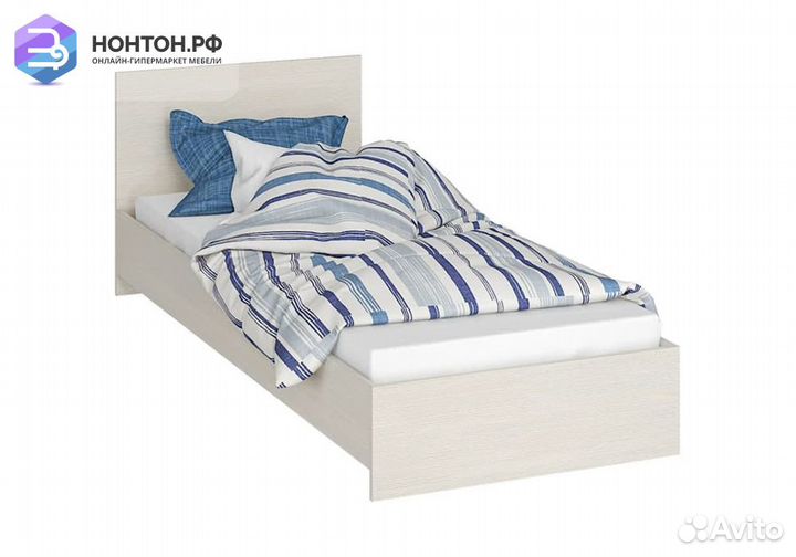 Кровать Ронда 0.8 м сосна карелия