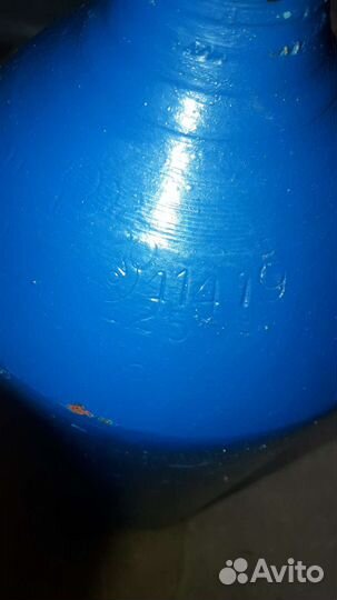 Газовый балон 5 литров, аргон/кислород