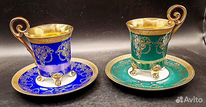 Антик Роскошные чайные пары Aofi Германия